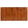 Mesa de comedor madera maciza acabado de sheesham 180x90x76 cm 3