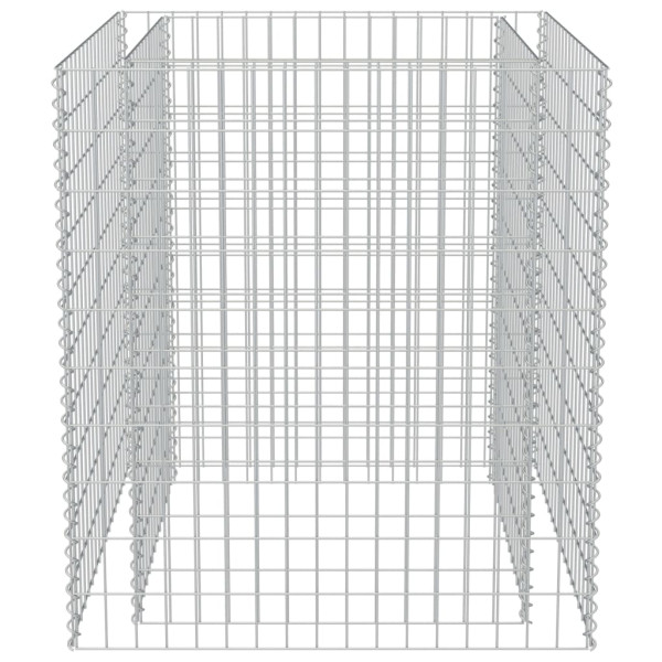Arriate de gaviones de acero 90x90x100 cm M 5