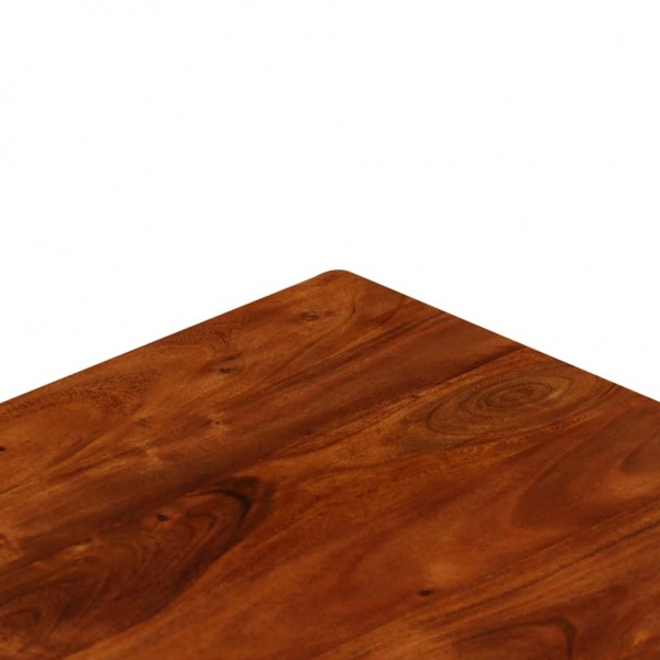 Mesa de centro madera maciza acacia acabado miel 100x50x30 cm M 4