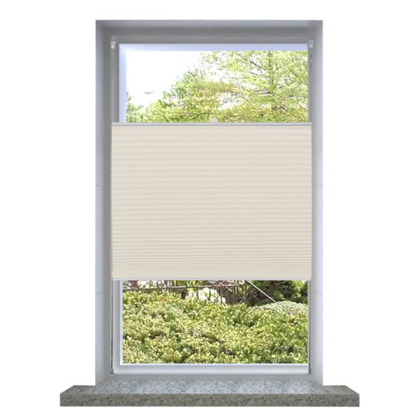 Plisé Para Ventana Persiana 110X150cm Crema D