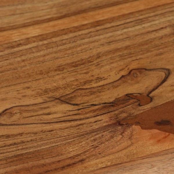 Escritorio de madera de acacia maciza 110x50x76 cm M 3