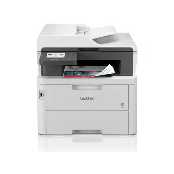 Multifunción Láser Color BROTHER MFC-L3760CDW WiFi blanco D