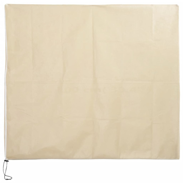 Cubiertas para plantas con cremallera 4 uds 70 g/m² 3.93x3.5 m M 3