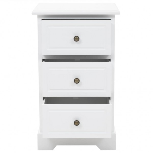 Mesa de cabeceira em MDF e madeira de pinho 35x32x59 cm M 5