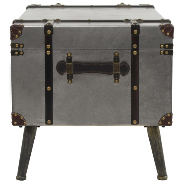 Mesa de centro de MDF y aluminio 102x51x47.5 cm M 5