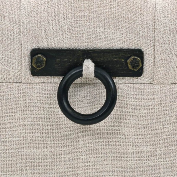 Bancos de almacenamiento 3 piezas madera y acero 112x37x45 cm M 2