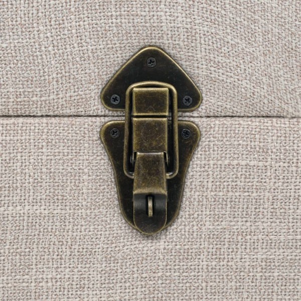 Bancos de almacenamiento 3 piezas madera y acero 112x37x45 cm M 3