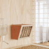 Comedero heno para conejos madera maciza abeto 25x18.5x20.5 cm 1