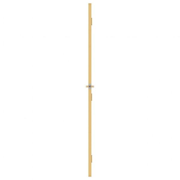 Puerta de interior dorada vidrio templado y aluminio 83x201.5cm M 4