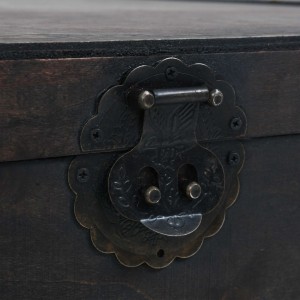 Mesa de centro contraplacado estilo vintage 120x55x35 cm H