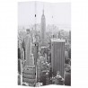 Biombo divisor plegable 120x170 cm Nueva York blanco y negro 1