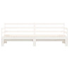 Sofá cama nido madera maciza de pino blanco 90x190 cm 5