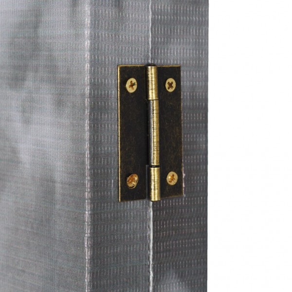 Biombo divisor plegable 228x170 cm bus Londres blanco y negro M 5