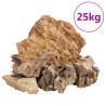 Piedras de dragón marrón 25 kg 5-30 cm 2
