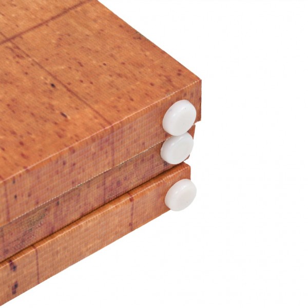 Biombo dobrável mapa mundo 228x170 cm amarelo M 5