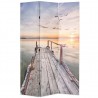 Biombo divisor plegable 120x170 cm lago 1