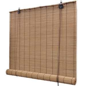 Estore de enrolar 140x220 cm bambu castanho H