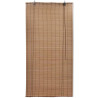 Estore de enrolar 140x220 cm bambu castanho 3