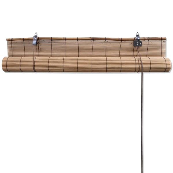 Estore de enrolar 140x220 cm bambu castanho M 4