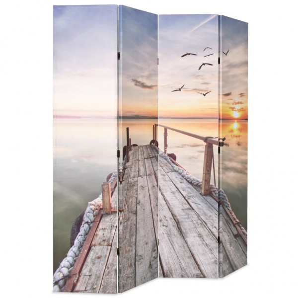 Biombo divisor plegable 160x170 cm lago M 3