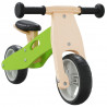 Bicicleta de equilibrio para niños 2 en 1 verde 4