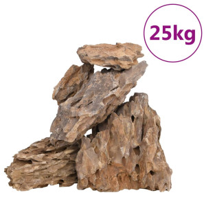 Piedras de dragón mezcla de colores 25 kg 10-30 cm H