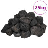 Rocas volcánicas negras 25 kg 3-5 cm 2