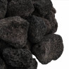 Pedras vulcânicas 25 kg 3-5 cm preto 5