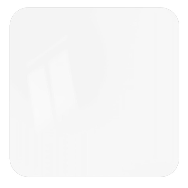 Tapete para piso laminado/carpete 120x115 cm PVC M 4