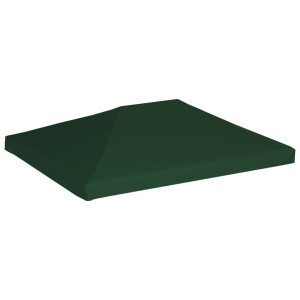 Cobertura de gazebo 310 g/m² 4x3 m verde H