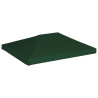 Cobertura de gazebo 310 g/m² 4x3 m verde 2