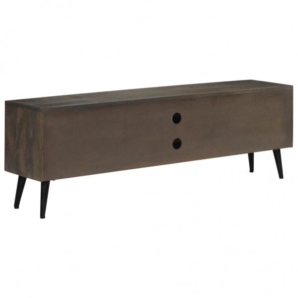 Mueble para TV de madera maciza de mango 140x30x45 cm M 5