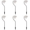 Iluminação de jardim luz LED solar. 6 pcs. 9x7.8x29.5 cm 1