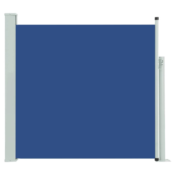 Toldo lateral retrátil para pátio 170x300 cm azul M 2
