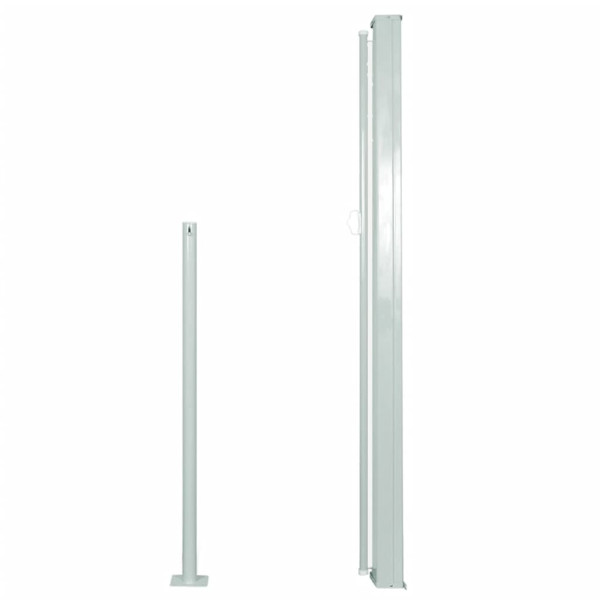 Toldo lateral retráctil 140x300 cm crema M 3