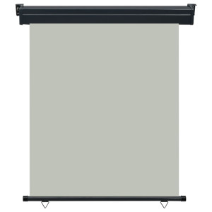 Toldo lateral de balcón gris 140x250 cm H