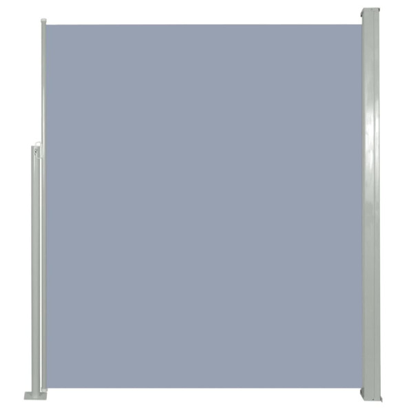 Toldo lateral de jardín o terraza 160x300 cm gris M 2