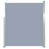 Toldo lateral de jardín o terraza 160x300 cm gris 2