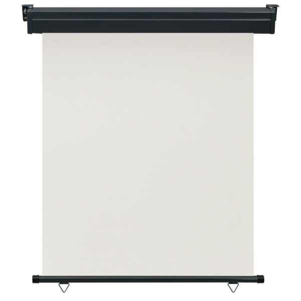 Toldo lateral de balcón color crema 140x250 cm M 2