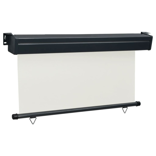 Toldo lateral para varanda 145x250 cm cor creme M 3