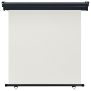 Toldo lateral para varanda 165x250 cm creme H