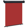 Toldo lateral de balcón rojo 140x250 cm 1