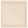 Portas de armário design treliça 2 pcs 59.5x61.5cm pinho maciço 3