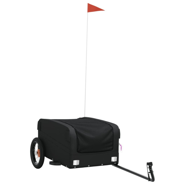 Remolque de carga para bicicleta hierro negro 30 kg M 2