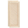 Portas de armário design treliça 2 pcs 39.5x99 cm pinho maciço 2
