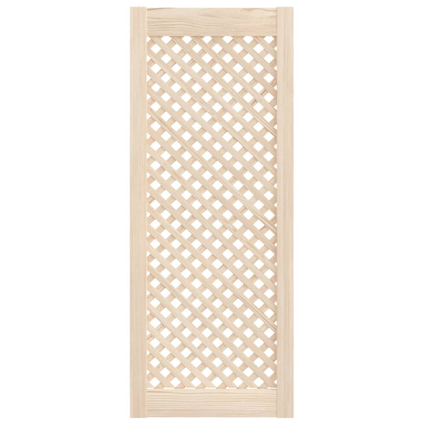 Puertas de armario entramado 2 uds madera pino 39.5x99 cm M 3