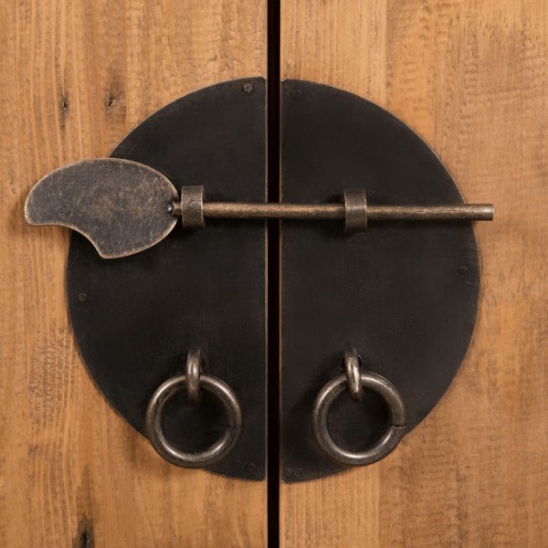 Armário p/ casa de banho pinho maciço 48x32x170 cm M 3