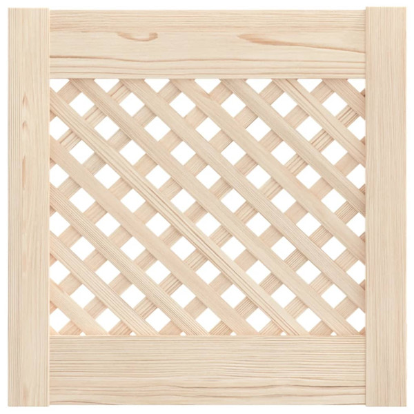 Puertas de armario entramado 2 uds madera pino 39.5x39.5cm M 3