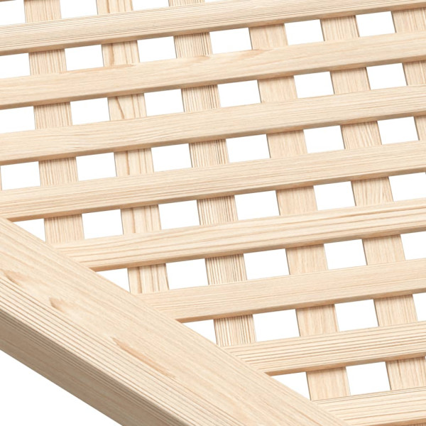 Puertas de armario entramado 2 uds madera pino 49.5x61.5 cm M 5