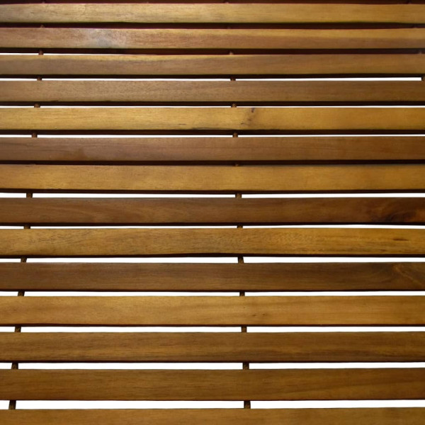 Set 2 alfombras de acacia para el baño. 80 x 50 cm M 3